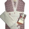 Premium Cotton Schiffli Work Kurti with Floral Printed Dupatta & Pant