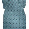 Dark Cyan Soft Maslin Kurti with Pant Set – Cutdana Hand Work on Yoke