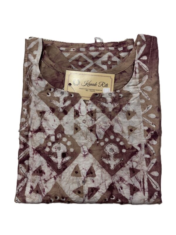 Murshidabad Silk Kurti Set with Dupatta & Palazzo Pant – Festive Ethnic Wear