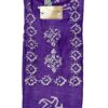 Violet Murshidabad Silk Kurti Set with Dupatta & Palazzo Pant