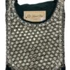 Dark Green Silk Kurti Set with Mirror & Cutdana Work, Pant & Dupatta