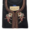 Black Elegant Raw Silk Kurti with Zardosi Hand Work