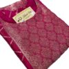 Vibrant Rani Pink Banarasi Silk Kurti