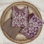 Murshidabad Silk Kurti Set with Dupatta & Palazzo Pant – Festive Ethnic Wear