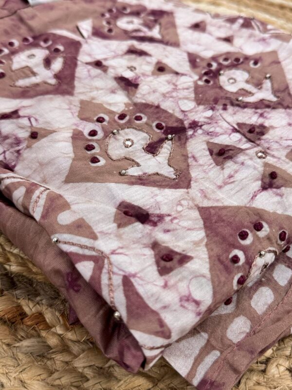 Murshidabad Silk Kurti Set with Dupatta & Palazzo Pant – Festive Ethnic Wear