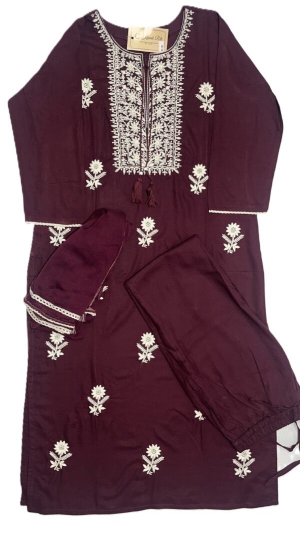 Thread Work Long Kurti