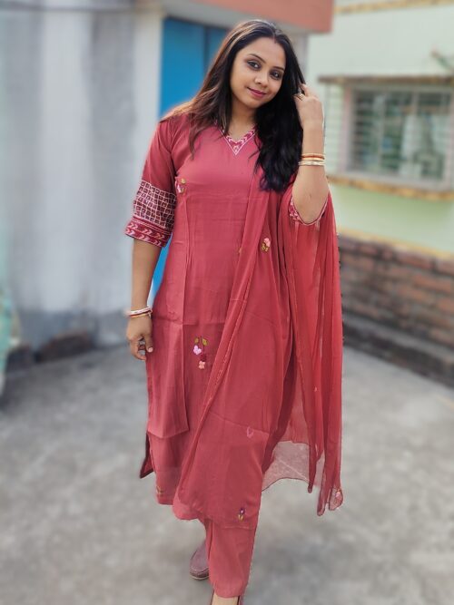 Roman silk Rushed colour