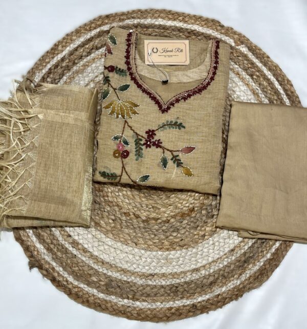 Elegant Soft Kota Kurti Set with Dupatta