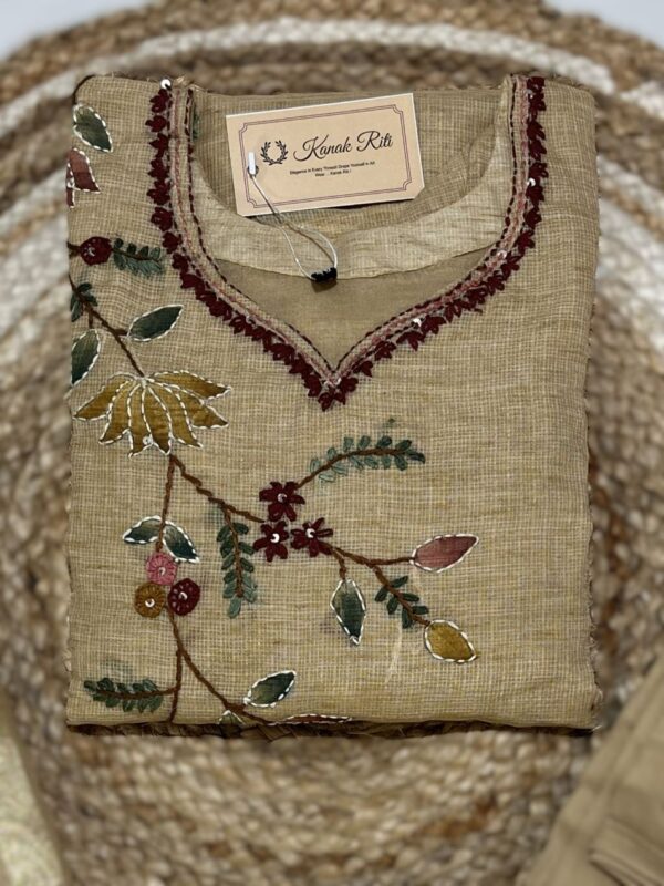 Elegant Soft Kota Kurti Set with Dupatta