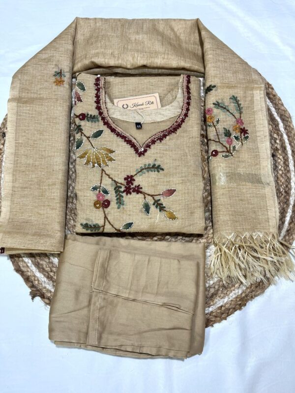 Elegant Soft Kota Kurti Set with Dupatta