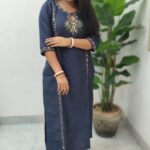 Hand Embroidery Kurti
