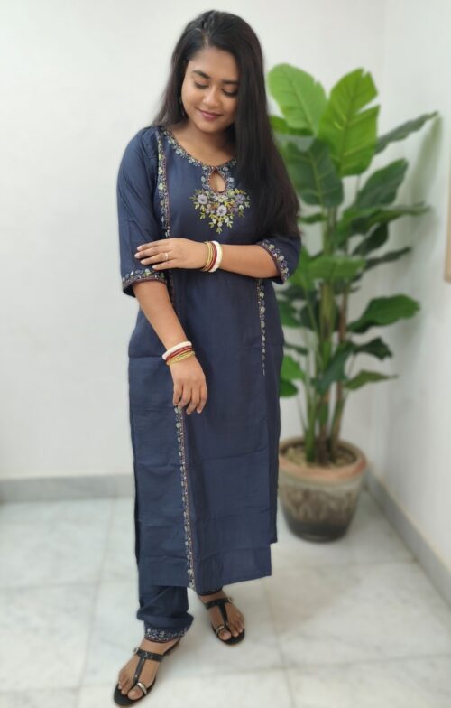 Hand Embroidery Kurti