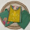 Yellow Cotton kurti set