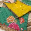 Yellow Cotton kurti set