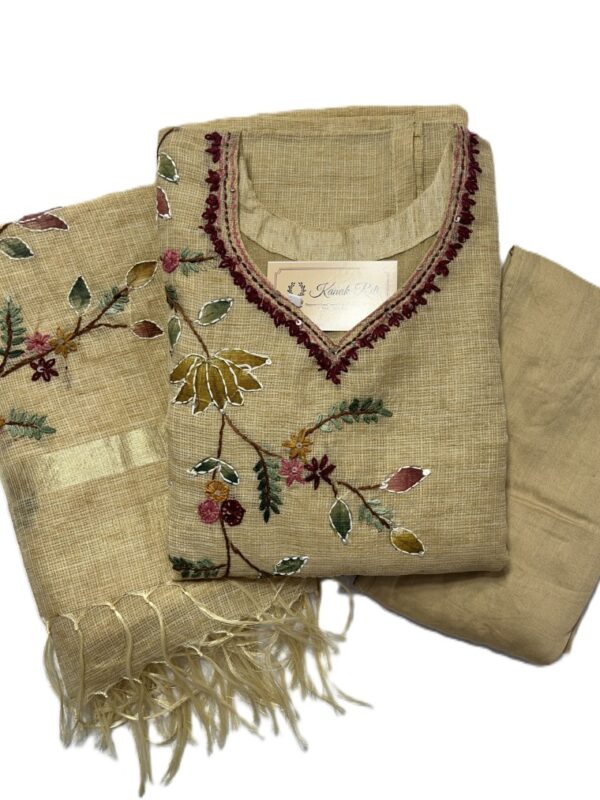 Elegant Soft Kota Kurti Set with Dupatta