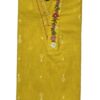 Mustard Yellow Handloom Cotton Kurti Set