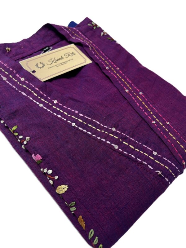 Chanchal cotton handwork gown