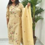 Elegant Soft Kota Kurti Set with Dupatta