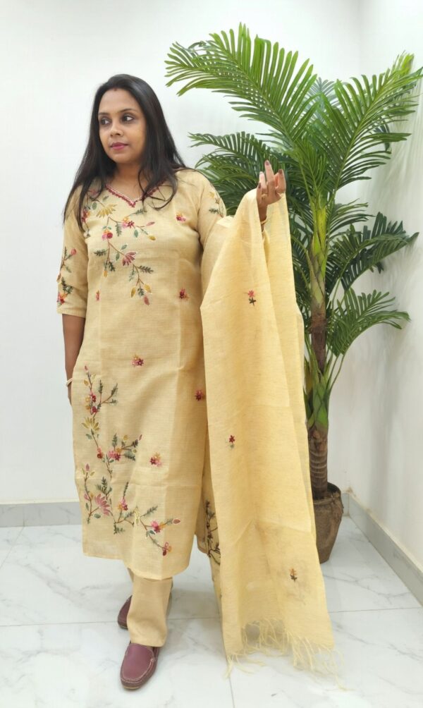 Elegant Soft Kota Kurti Set with Dupatta