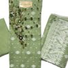 Pastel Green Jamdani Weaving Hand Embroidery Kurti Set