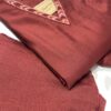 Roman silk Rushed color kurti set