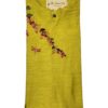Raw Silk A-Line Midi Length Dress