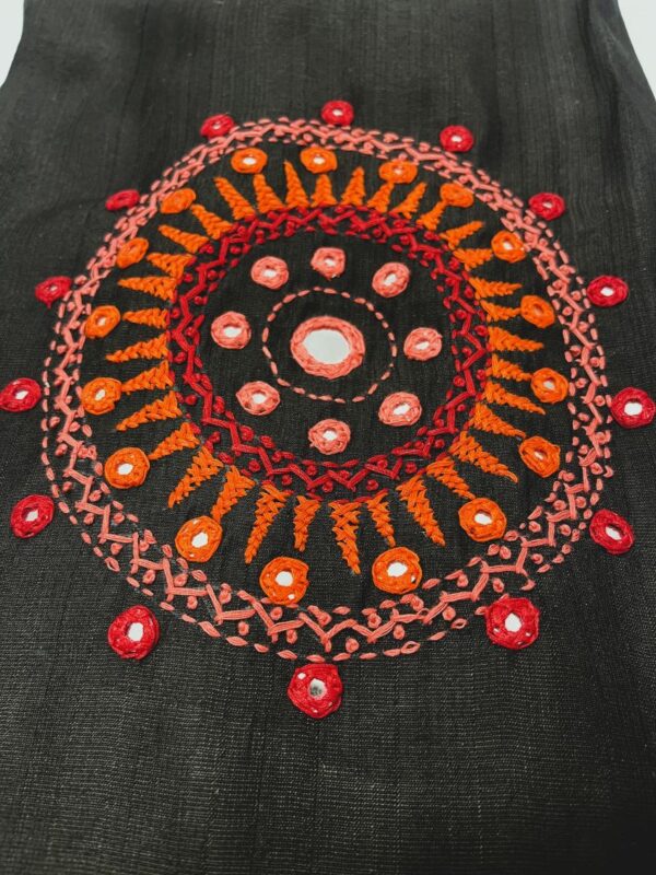 Mirror work kurti