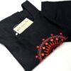 Black cotton kurti set