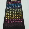 Black Muslin Gujrati work kurti for women