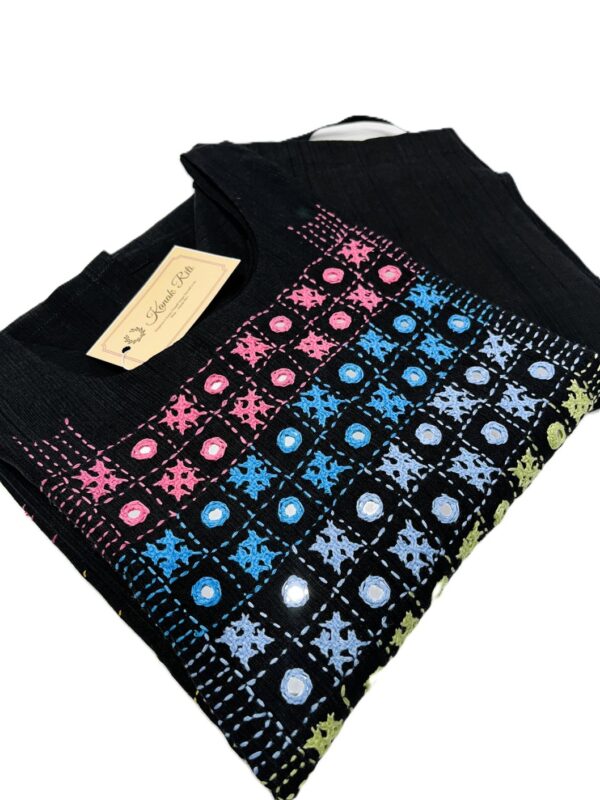 Mirror work kurti
