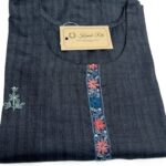 Cotton Kurti with Hand Embroidery