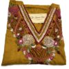 Premium yellow hand work kurti