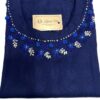 Blue hand stitched kurti