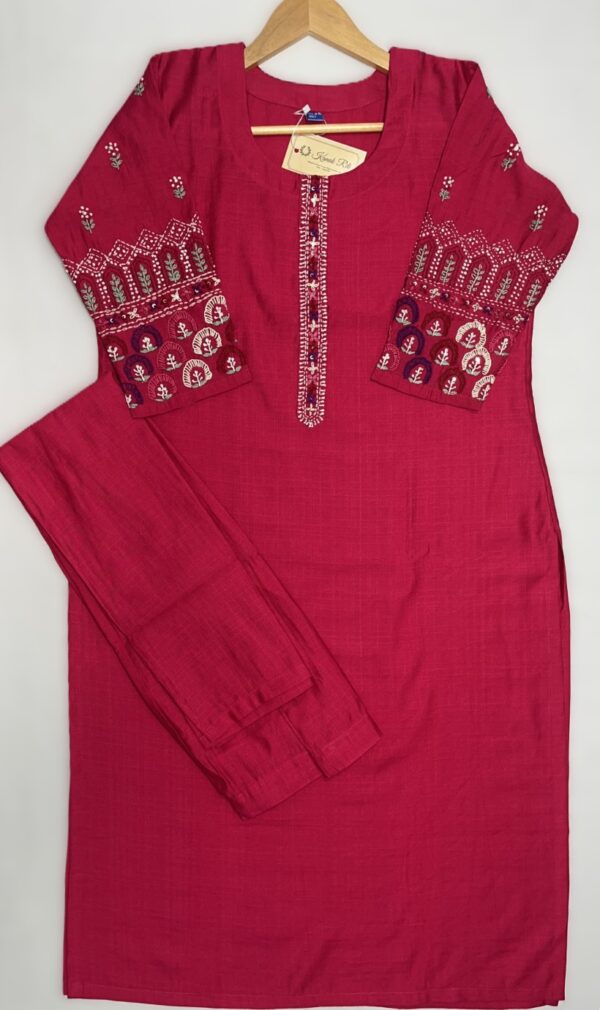 Cotton Kurti for Women with Rich Hand Embroidery