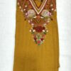 Premium yellow hand work kurti