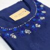 Blue hand stitched kurti
