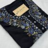 Bullion Knot Stitch Hand Embroidered with Mirror Work Kurti