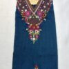 Premium navy blue hand work kurti online