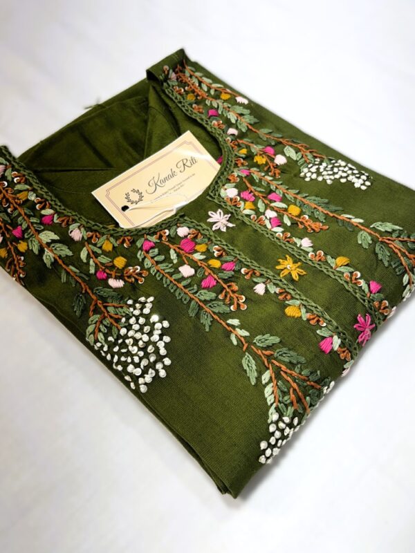 Premium hand work kurti