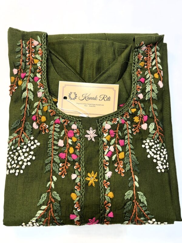 Premium hand work kurti