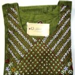 Artisanal Ethnic Wear Hand Embroidered Straight Kurti