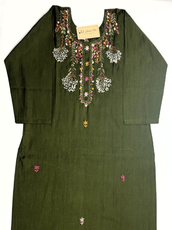 Premium hand work kurti