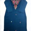 Premium navy blue hand work kurti online