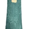 Elegant green long Chikankari kurti for women