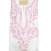Traditional white cotton Chikankari kurti
