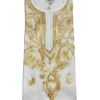 Elegant white cotton Chikankari kurti