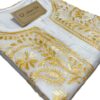 Elegant white cotton Chikankari kurti