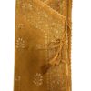 Mustard Angrakha Chikankari kurti for women online