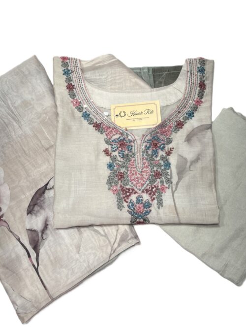 Cotton Kurti for Women with Rich Hand Embroidery