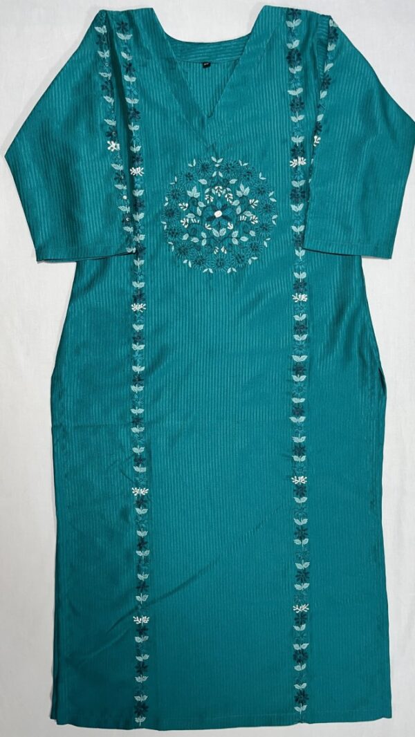 Designer Cotton Kurti Pant Set